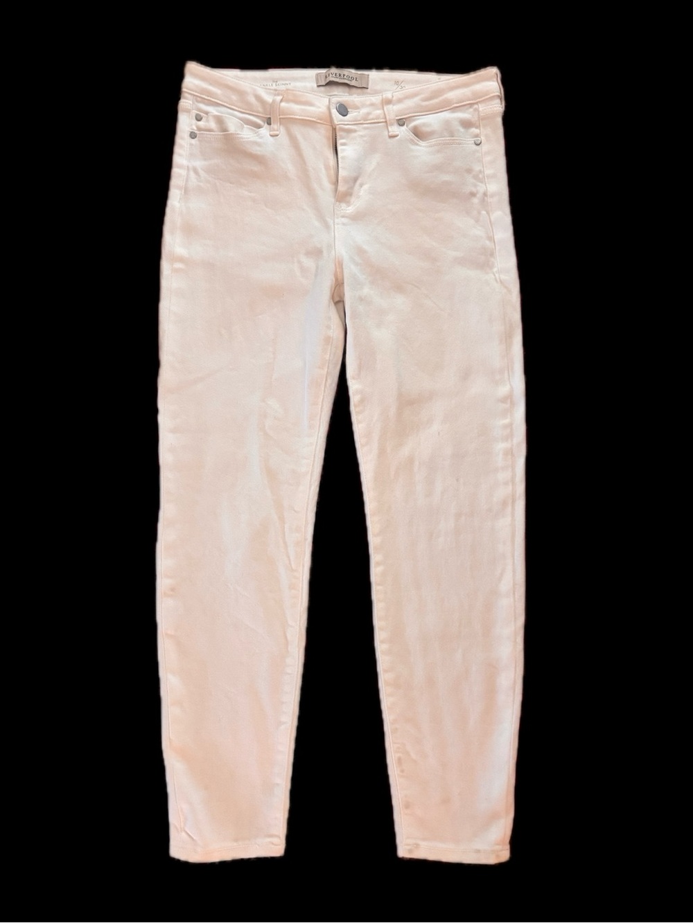 Liverpool Jeans Company White Ankle Skinny Jeans